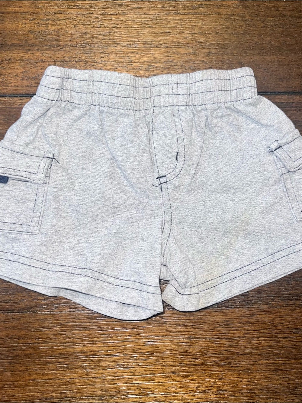 Gray Baby Boy Shorts
